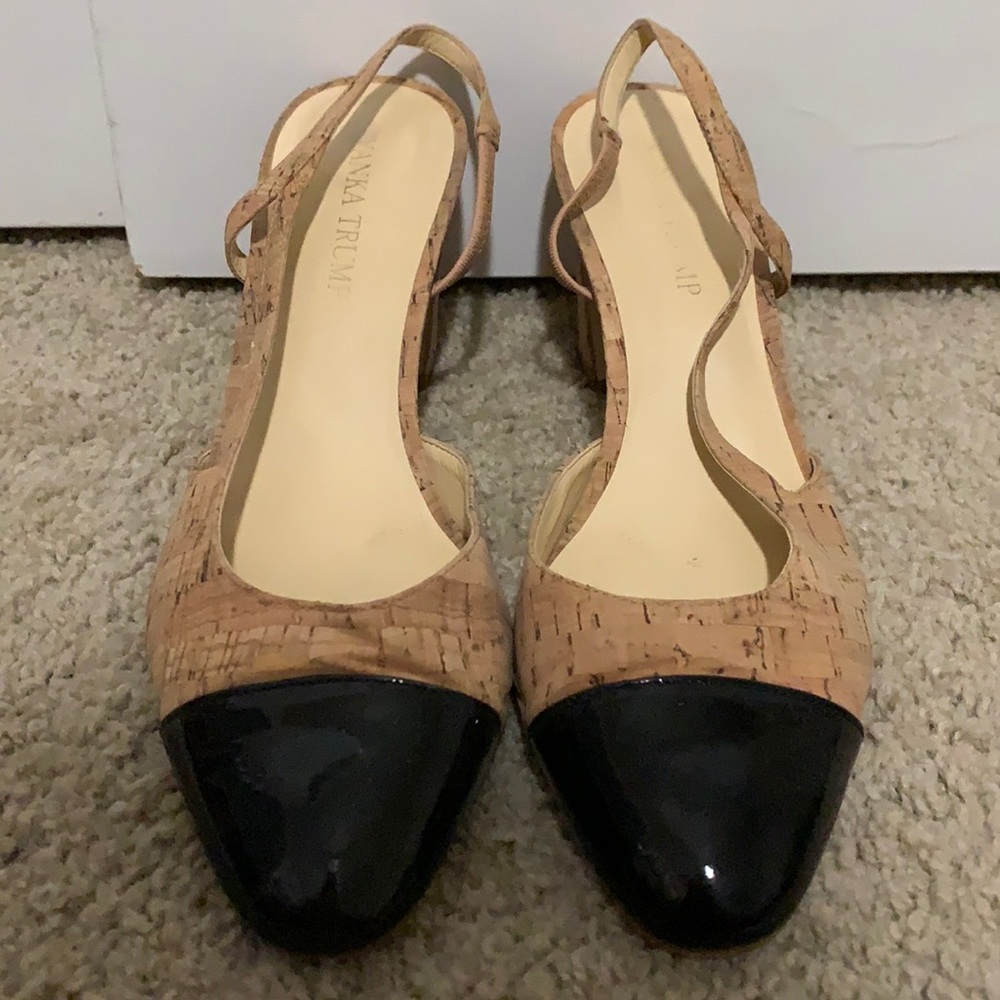 Cork work heels